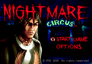 Nightmare Circus screenshot 2 for Sega Mega Drive